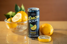 Laden Sie das Bild in den Galerie-Viewer, Lemon Soda Limonade von Crodo 24 x 0,33l  (EINWEG Dose)
