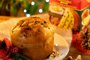 GranDucale Panettone  – Italienischer Weihnachtskuchen Pistacchio/ Schokolade