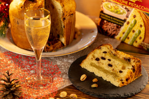 GranDucale Panettone  – Italienischer Weihnachtskuchen Pistacchio/ Schokolade