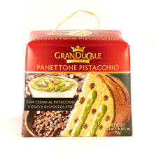 Laden Sie das Bild in den Galerie-Viewer, GranDucale Panettone  – Italienischer Weihnachtskuchen Pistacchio/ Schokolade
