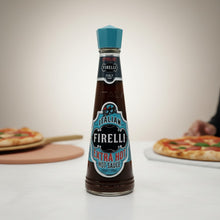 Laden Sie das Bild in den Galerie-Viewer, Feinkost Ranieri Firelli Extra Hot Chili Sauce in Flasche, italienische Gewürz-Hot-Sauce mit scharfen Chilischoten
