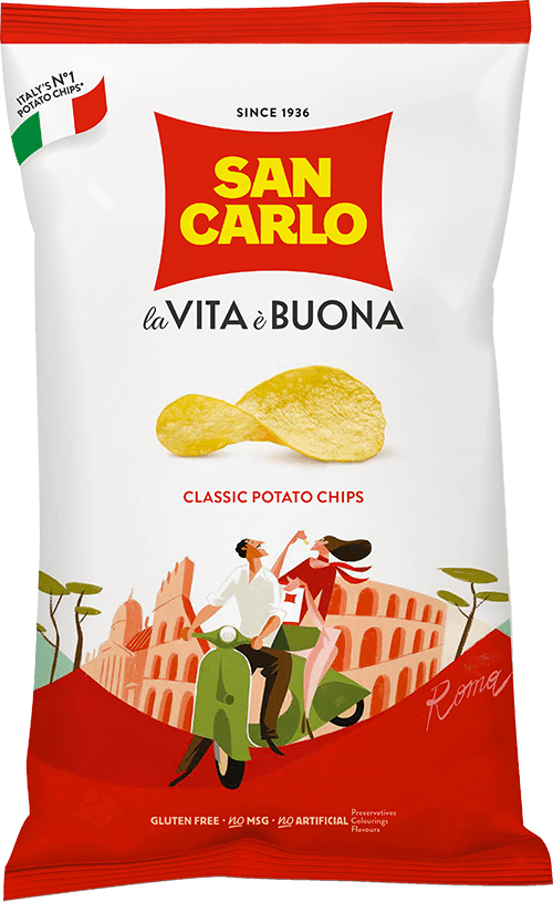 San Carlo  Patatine Classica Chips  50 g